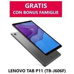 Lenovo Tablet Tab P11 4/64 Gb, Wi-Fi, (TB-J606F) Gratis con Bonus Famiglie